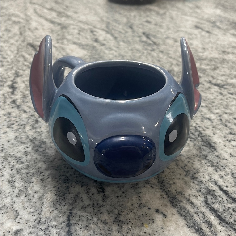 Blue stitch Character Mug